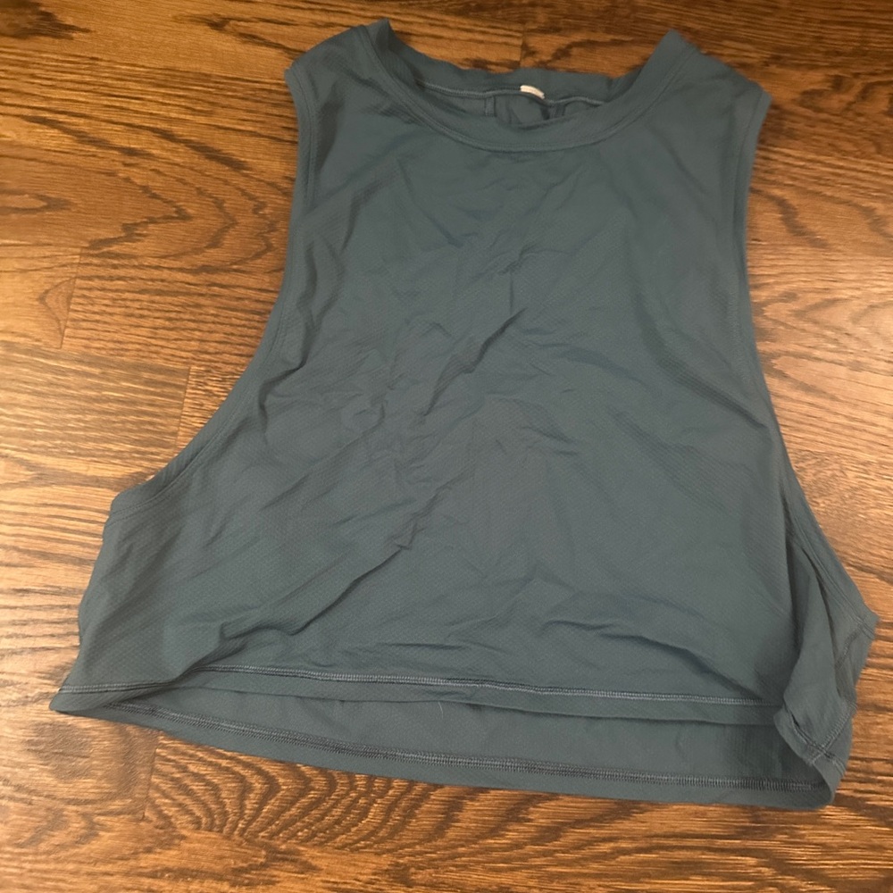 Lululemon Women’s Tank Top - Deep Teal/Green/Blue - Size 4